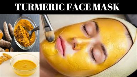 Turmeric Face Mask Recipe For A Beautiful Skin Youtube