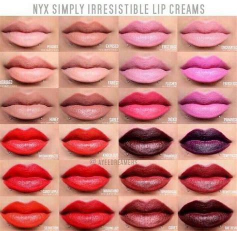 Nyx Simply Lip Creams Makeup Obsession Hair Makeup Skin Makeup