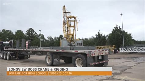 Boss Crane And Rigging Job Fair To Host Hundreds Of High School Students