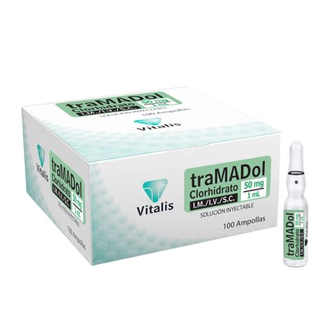 Tramadol Clorhidrato 50 Mg1 Ml Vitalis