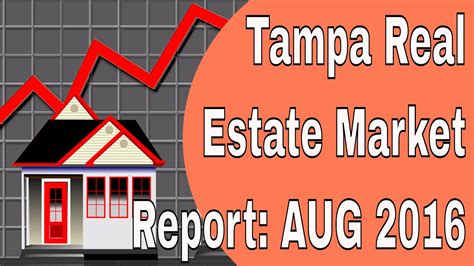 Tampa Housing Market Report For August 2016 Youtube