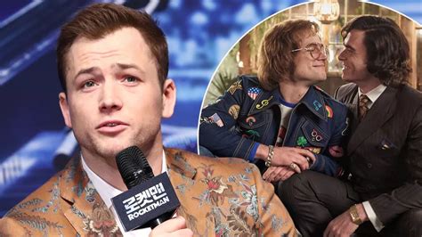 taron egerton devastated as gay sex scenes are cut from rocketman mirror online