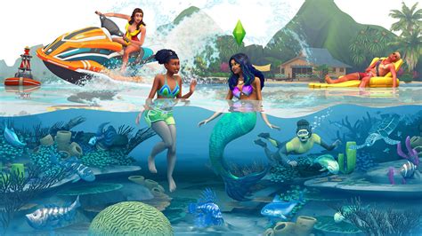 You Can Feed Your Sims To The Sharks In The Sims 4 Island Living