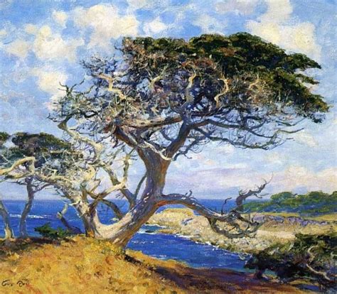 Guy Rose 1867 1925 Impressionist Painter Monterey Cypress