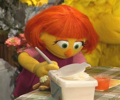 Meet Julia Sesame Streets First Ever Autistic Muppet Bounty