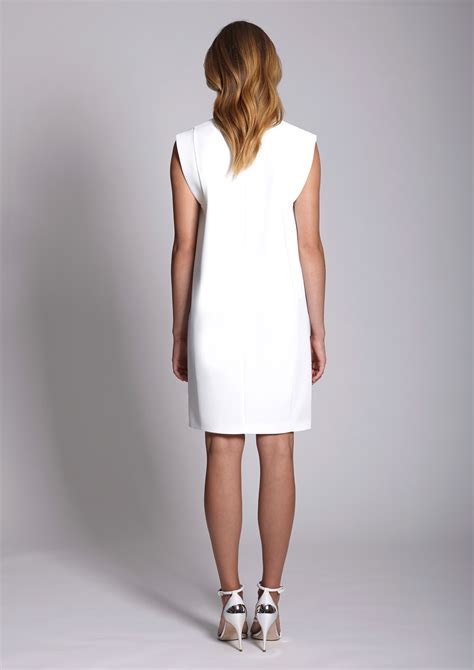 White Shift Dress