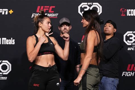 UFC Vegas Luana Santos Takes Decision Over Stephanie Egger BVM Sports
