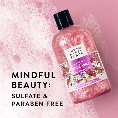 Find Your Happy Place Indulgent Bubble Bath And Shower Gel Wrapped In