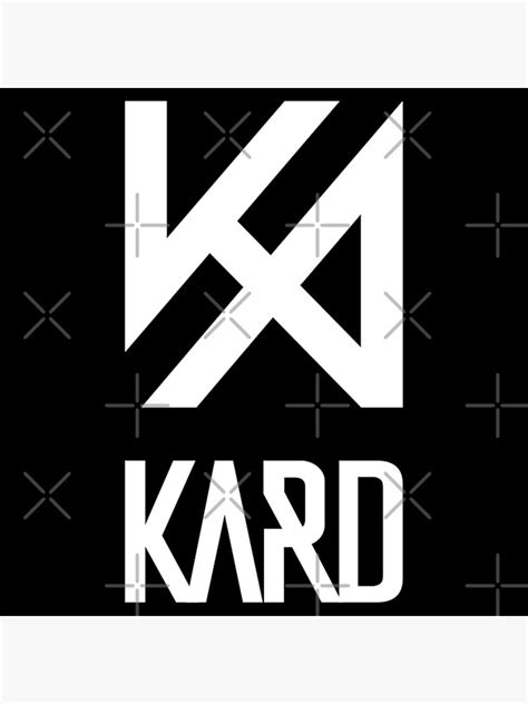 Kpop Kard Official Logo Art Print For Sale By Lysavn Redbubble