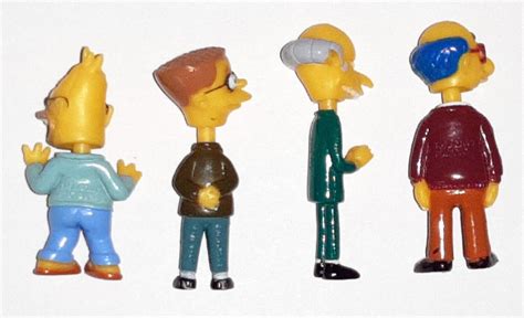The Simpsons 22 Mini Figures Panini Kinder Surprise Mini Dome And Bobble Heads Ebay