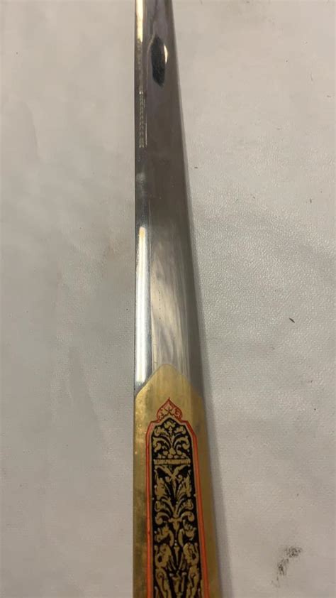 Sold Price Vintage Toledo Sword Mark Colada Del Cid Invalid Date Mst