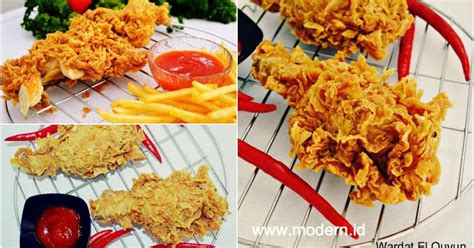 Saus yg cocok buat tepung krispi : Ayam Goreng Tepung Kribo. Renyah Tahan 8 Jam, Cocok Untuk ...