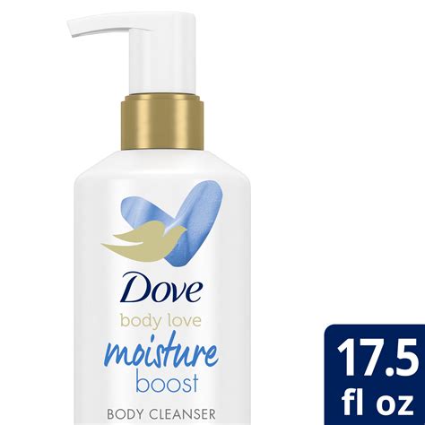 Dove Body Love Body Cleanser For Dry Skin Moisture Boost Body Wash With