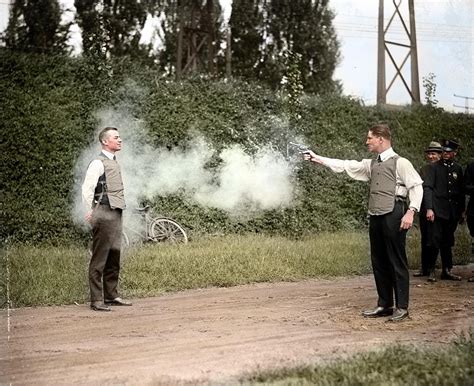Several Historic Black And White Photos Colorized