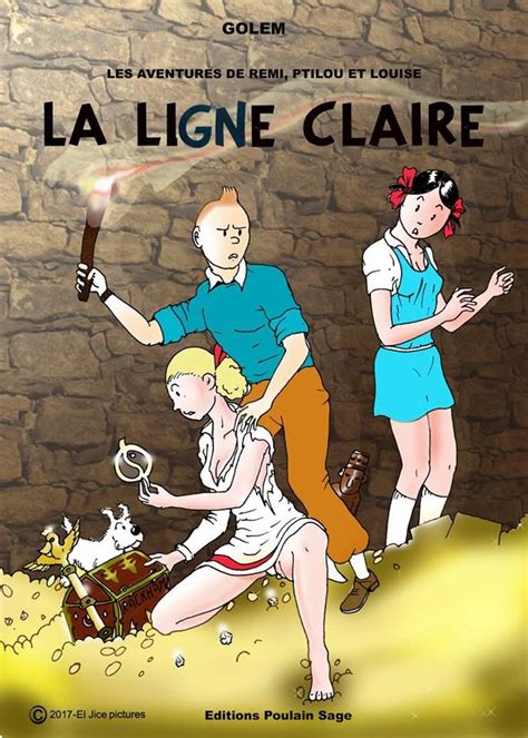 Les Aventures De Tintin Album Imaginaire La Ligne Claire Bande