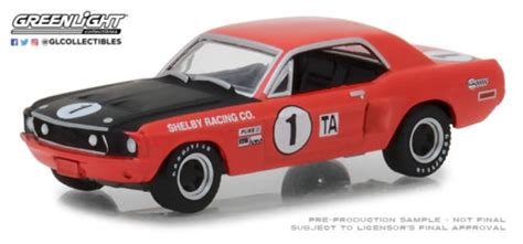 Ford Mustang Shelby 1 Jerry Titus And Ronnie Bucknum 1968