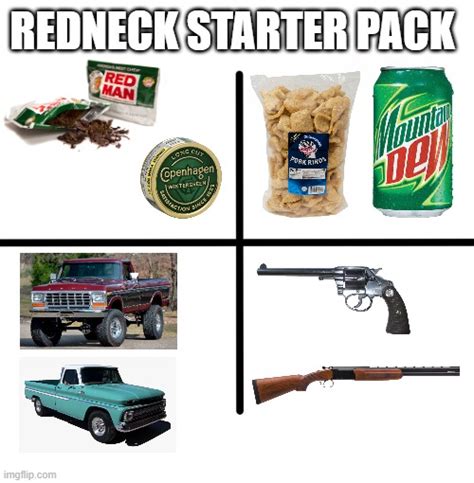Redneck Starter Pack Meme Turbogetty