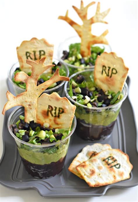 Turn Dinner Into An Easy Halloween Themed Meal By Layering Simple