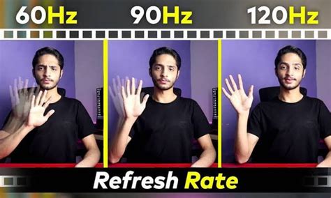 What Are The Differences Between 60hz 90 Hz 120hz Refresh Rate Of Mobile