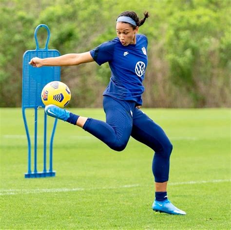Lynn Williams USWNT Training For SheBelieves Cup Brad Smith