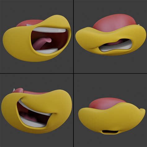 Universal Sonic Mouth Blender Rigging Tutorial Tutorials Tips And