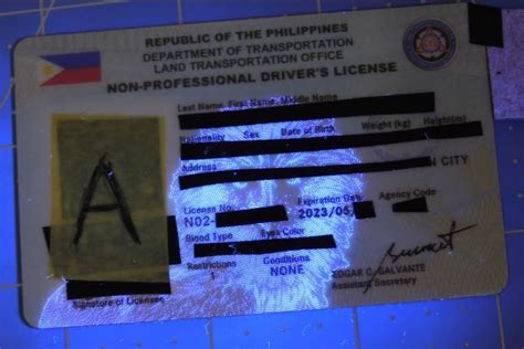 How To Identify Fake Drivers License In The Philippines Booeat