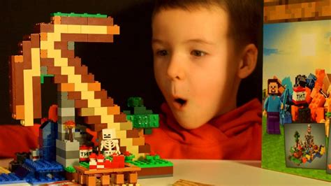 Майнкрафт Самоделка Lego Minecraft Crafting Box Inspiration Pickaxe