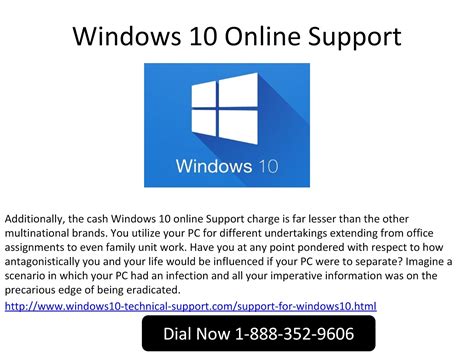 Windows 10 Support Number 1 888 352 9606
