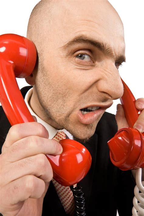 Annoying Phone Calls Stock Photo Image Of Deal Phones 4384526