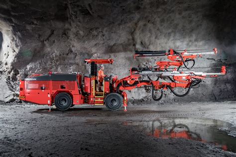 Sandvik Dd320s Mining Drill Excels Underground Highways Today