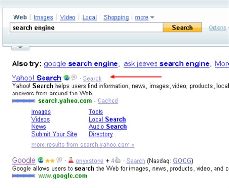 Funny What Search Engines Have To Say About Search Engine