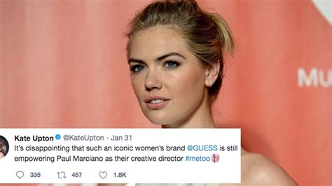 Kate Upton Shares Her Own MeToo Story Alleges Sexual Harassment At The Hands Of Guess S Paul