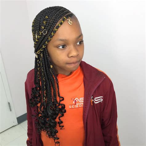 Start sectioning the hair and braided hairstyles are a fantastic choice for kids because they are a lot of fun to do. Back to School Cornrow Hairstyles : Choose For Your Cute ...