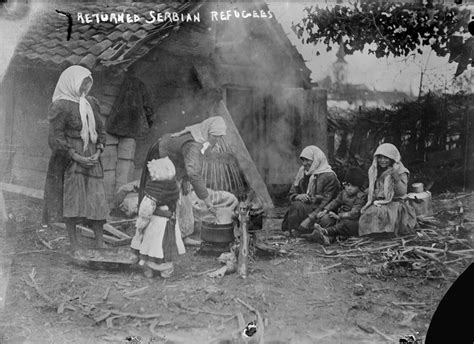 World War I Returned Serbian Refugees Photograph By Everett Fine Art
