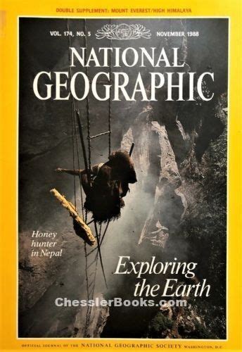 National Geographic Magazine 1988 November Brad Washburn Galen Rowell