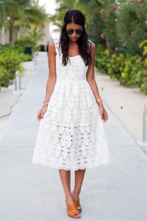 20 Awe Inspiring White Summer Dresses 2023 Sheideas