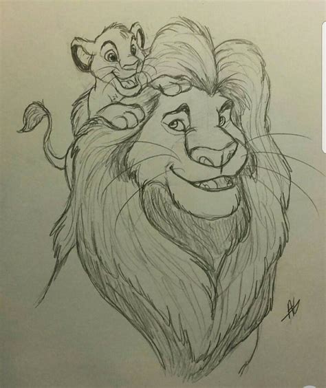 The Lion King By Lucyannshaw On Deviantart Disney Drawings Sketches Images And Photos Finder