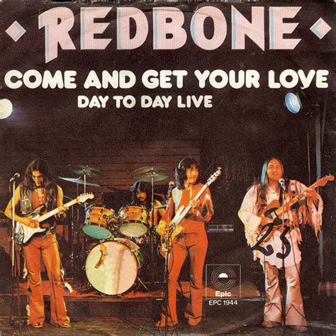 Redbone Come And Get Your Love Vinyl 7 Single 45 Rpm Discogs