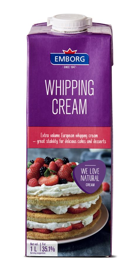 Emborg Whipping Cream Malaysia Baking Supplies