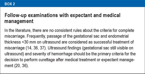 Treatment Options After A Diagnosis Of Early Miscarriage Expectant
