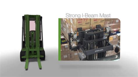 Crown Sc 6000 Series Counterbalance Forklift Youtube