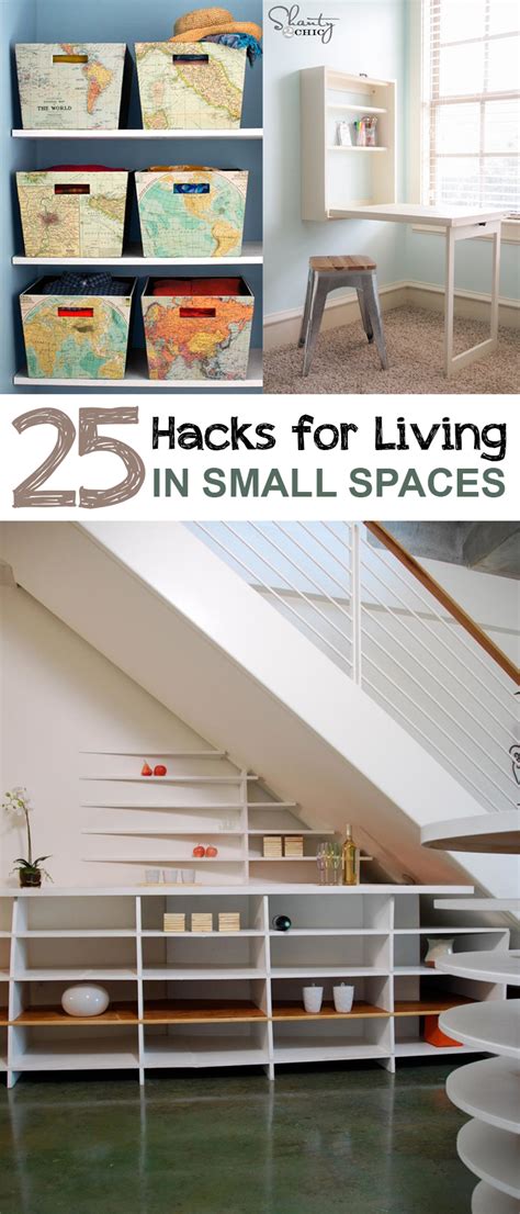 25 Hacks For Living In Small Spaces Picky Stitch