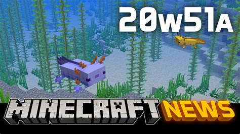 Whats New In Minecraft Snapshot 20w51a Youtube