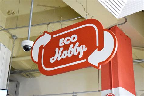 Eco Hobby Sign Clarence Lee Design Associates Llc