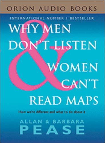 Amazon Why Men Dont Listen And Women Cant Read Maps How Were