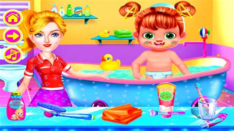 Cool Baby Game Baby Nursery Care Hair Cut Salon Cool Games For