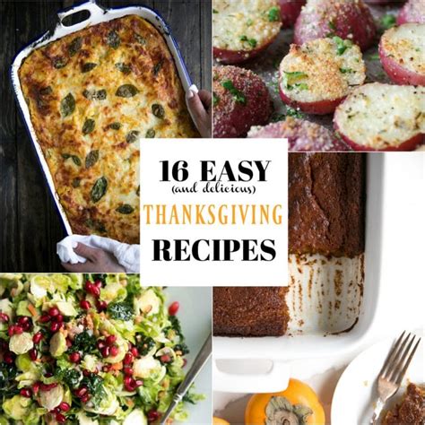 Easy And Delicious Thanksgiving Recipes The Forked Spoon