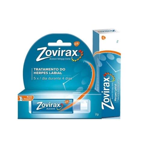 zovirax 50 mg g 2 g x 1 creme bisnaga aciclovir