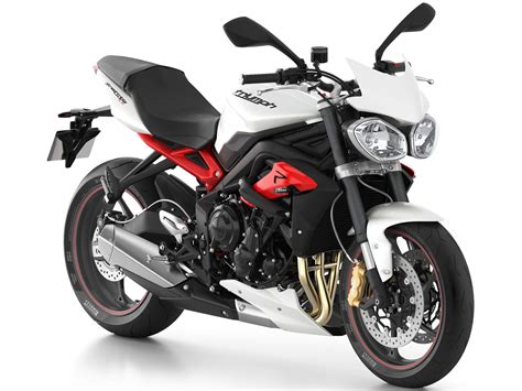 La street triple r se démarque par une boucle arrière et des liserés de jante rouges indissociables de triumph, tandis que la street triple rs affiche une toute nouvelle boucle arrière aluminium silver. 2013 Triumph Street Triple R Motorcycle Insurance Information