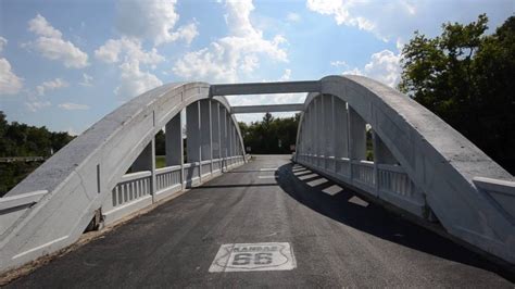 The Historic Route 66 Rainbow Bridge Baxter Springs Kansas~~~~ Youtube